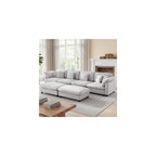 Oprisen 151" Oversized Modular Sectional Sofa, 6 Seat U Shaped Couch