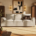 89" Modern Cloud Couches for Living Room, 3 Seater Couch for Small Spaces